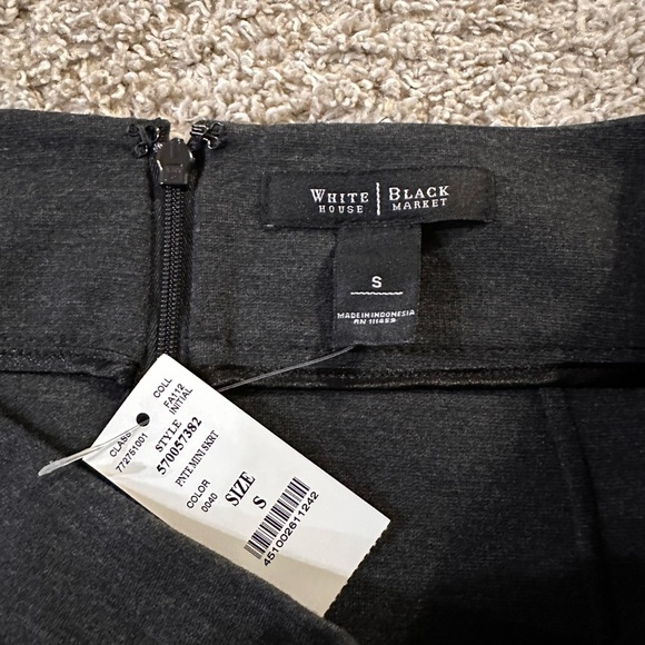 White House Black Market Black Mini Skirt - Picture 2 of 2